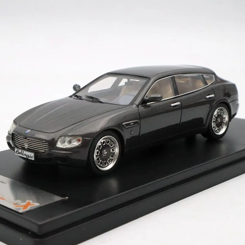 

1/43 Premium X For Mas~rati Quattroporte Bellagio Fastback 2008 Dark Grey PR0468R Resin Model Auto Car Gift Collection