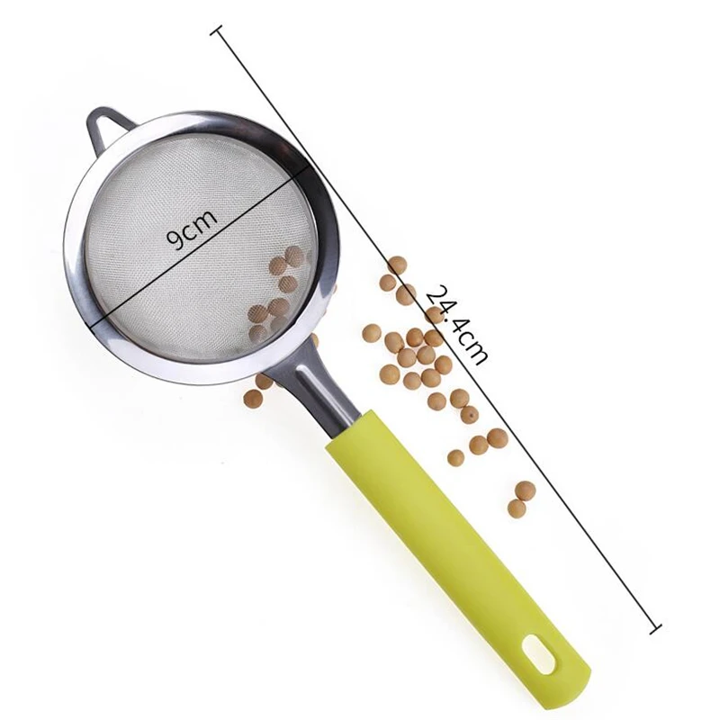Многофункциональный Нержавеющая сталь зеленый Кухня соевое молоко фильтр