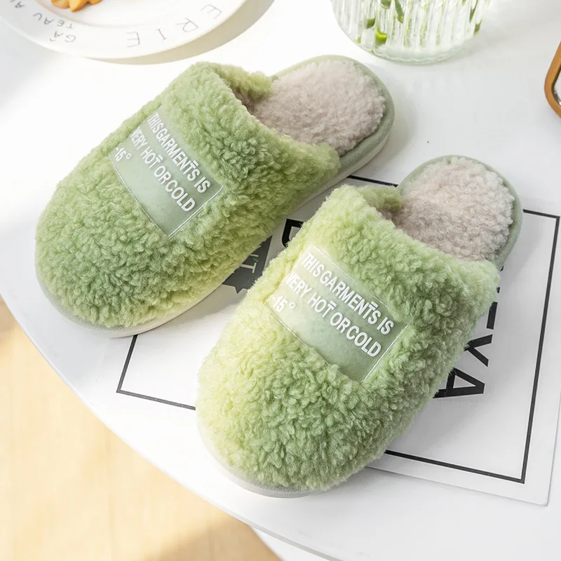 

Fluffy Home Slippers Women Faux Fur Slippers Cozy Furry Slides Open Toe Slip On Soft Slippers House Floor Plush Warm Shoes