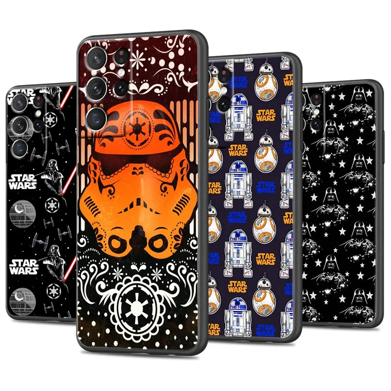 Звездные войны оружие робот крутой для Samsung Galaxy S22 S21 Ultra S20 FE Lite S10 S9 S8 Plus 5G