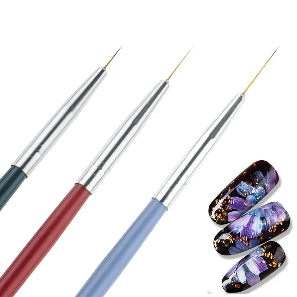 3 шт./компл. деревянный стержень ультра тонкие ручки для рисования картины Ручки