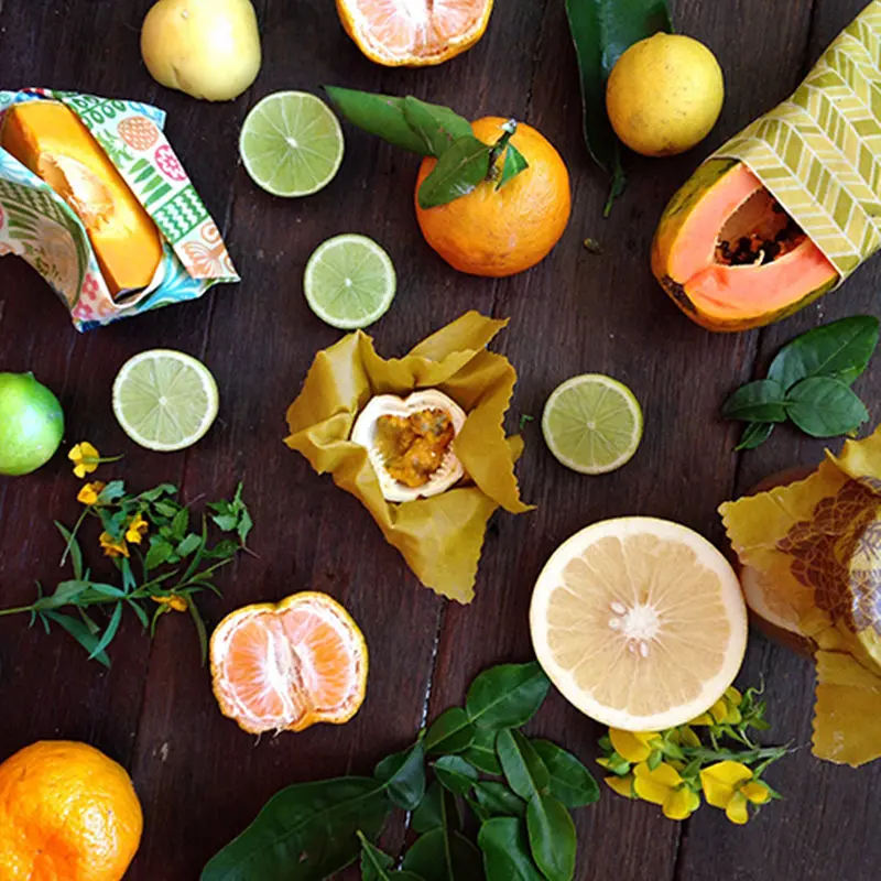 Веганская многоразовая пищевая упаковка без пчелиного воска Органическая чаша с