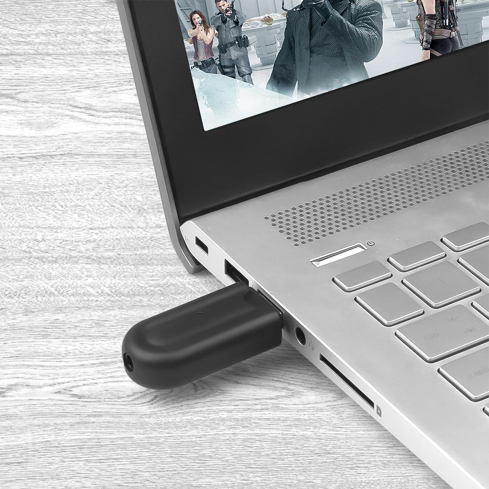 Мини USB адаптер беспроводной Bluetooth приемник BT V5.0 стерео аудио Джек 3 5 мм для IPhone