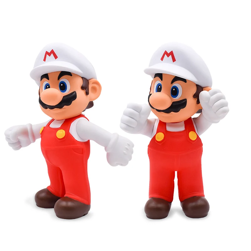 7 видов стилей горячие игрушки 22 см Super Mario Bros Фигура Йоши Персик Принцесса жаба ПВХ фигурка подарок для детей Марио Луиджи