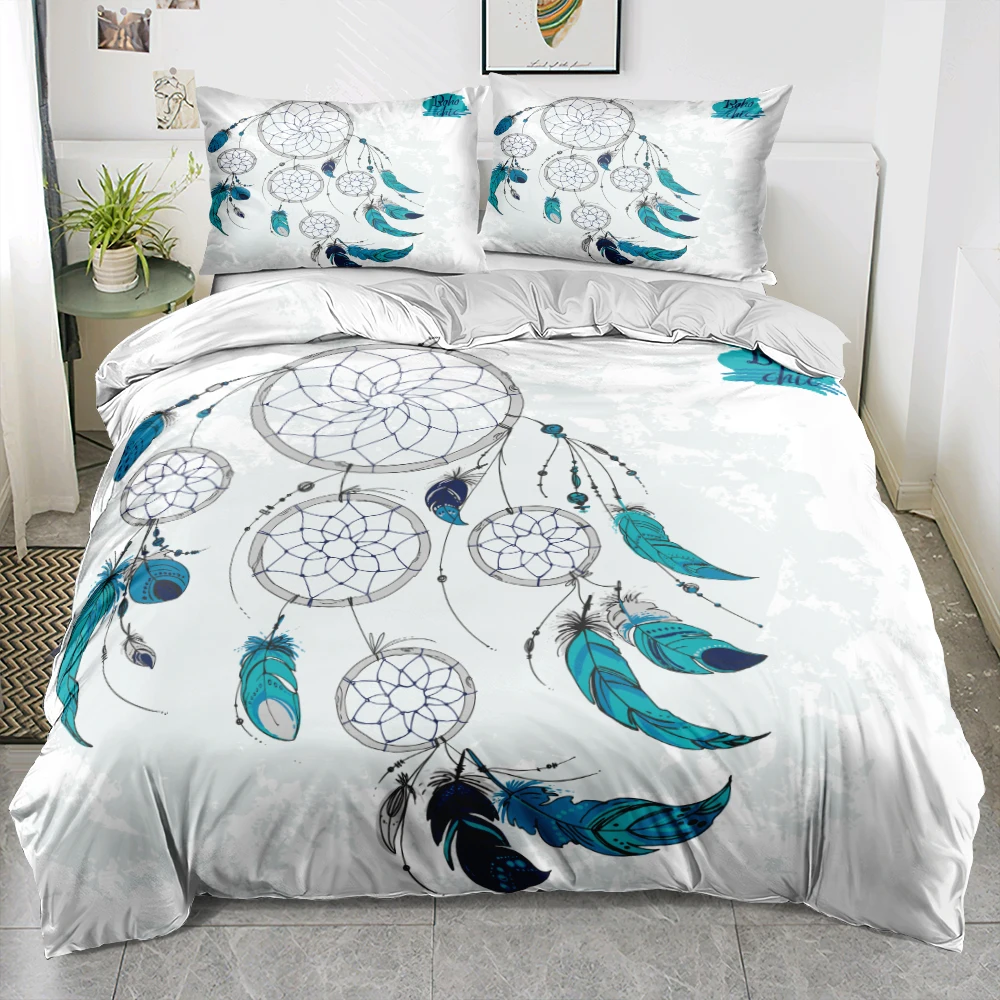 

Duvet Cover Sets Boho King,Queen,Full Digital Printing Comforter Covers Bed Linen 3pcs Bedding Set