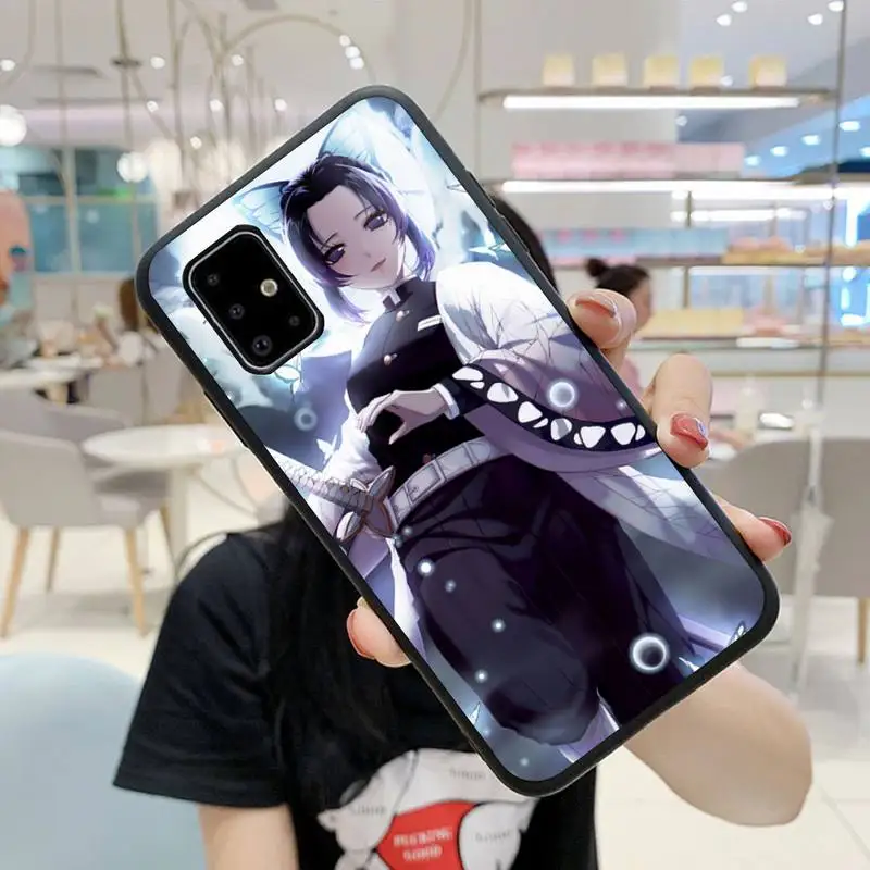 

Kochou Shinobu Kimetsu no Yaiba Phone Case For Samsung A6 A7 A8 A10 A11 A20 A21 A30 A31 A40 A50 A70 A80 A91 Plus S E Cover