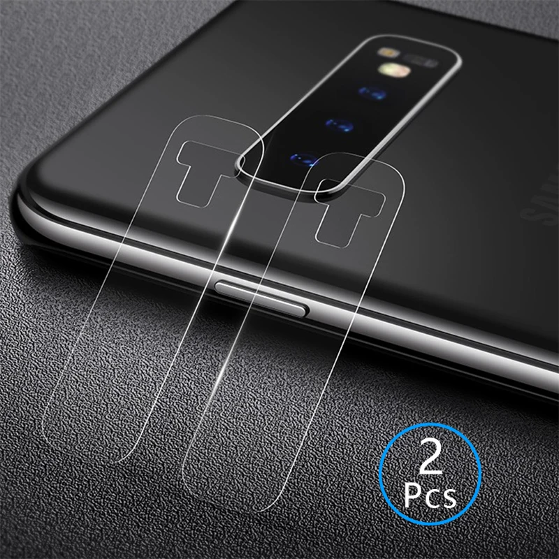 Пленка для камеры 2 шт. samsung s6 s7 edge s8 s9 s10 plus s10e закаленное стекло защиты объектива