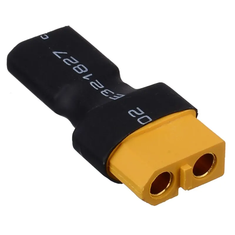 1 шт xt30 папа к xt60 женский адаптер п