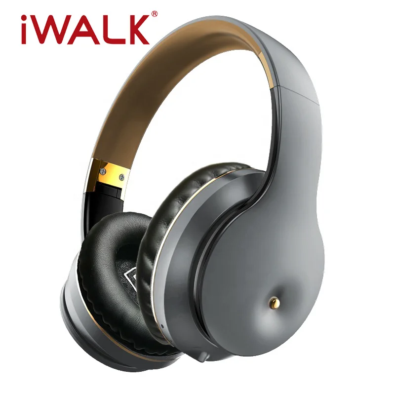 

Беспроводная складная гарнитура IWALK, Bluetooth 5,0, наушники с длительным временем работы 100 часов в режиме ожидания для IPhone, Xiaomi, Huawei, Samsung, Ipad