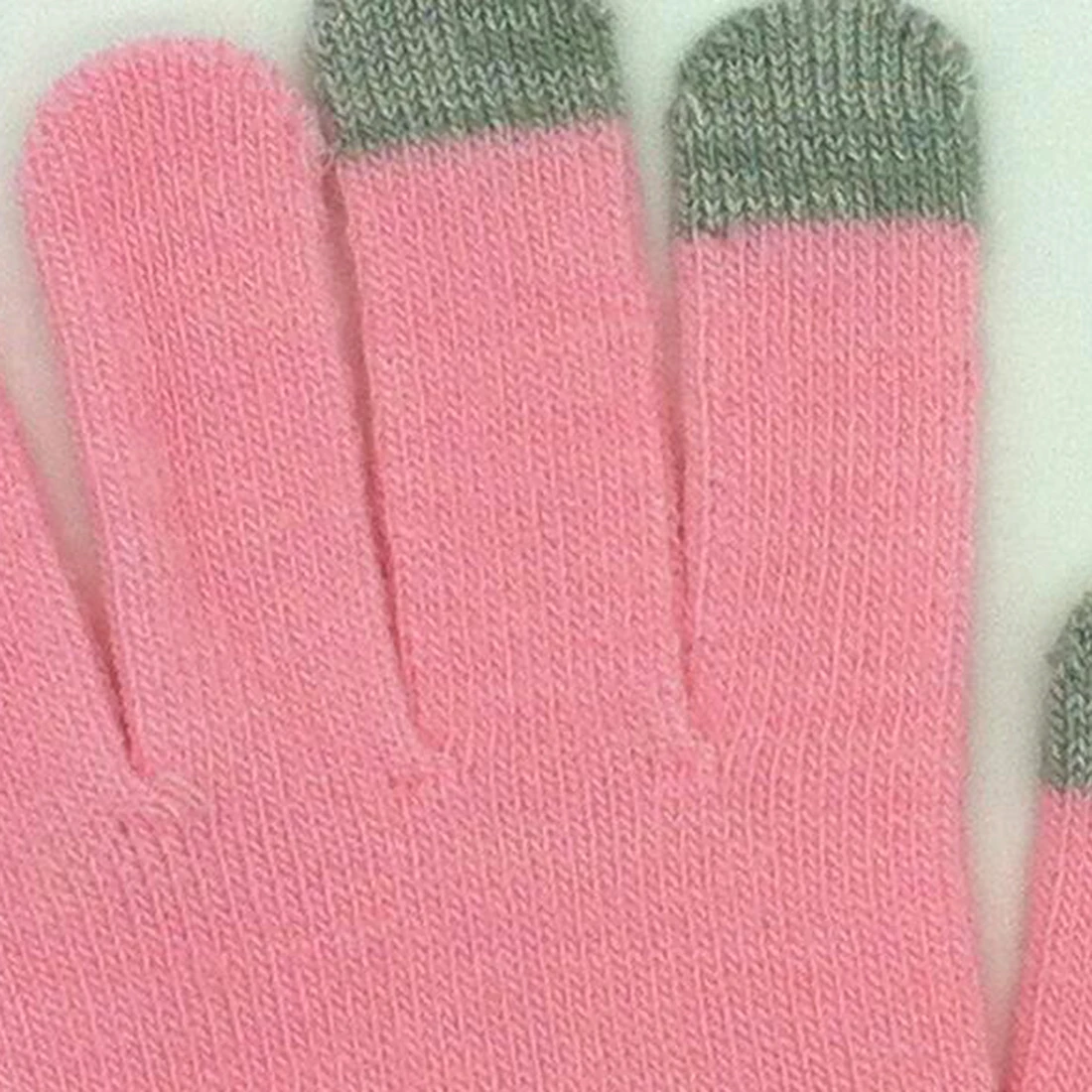 

Winter Touch Screen Gloves Texting Cap Smart Phone Women Men Warm Stretch Knit Mittens Full Finger Female Crochet Soft Thicken