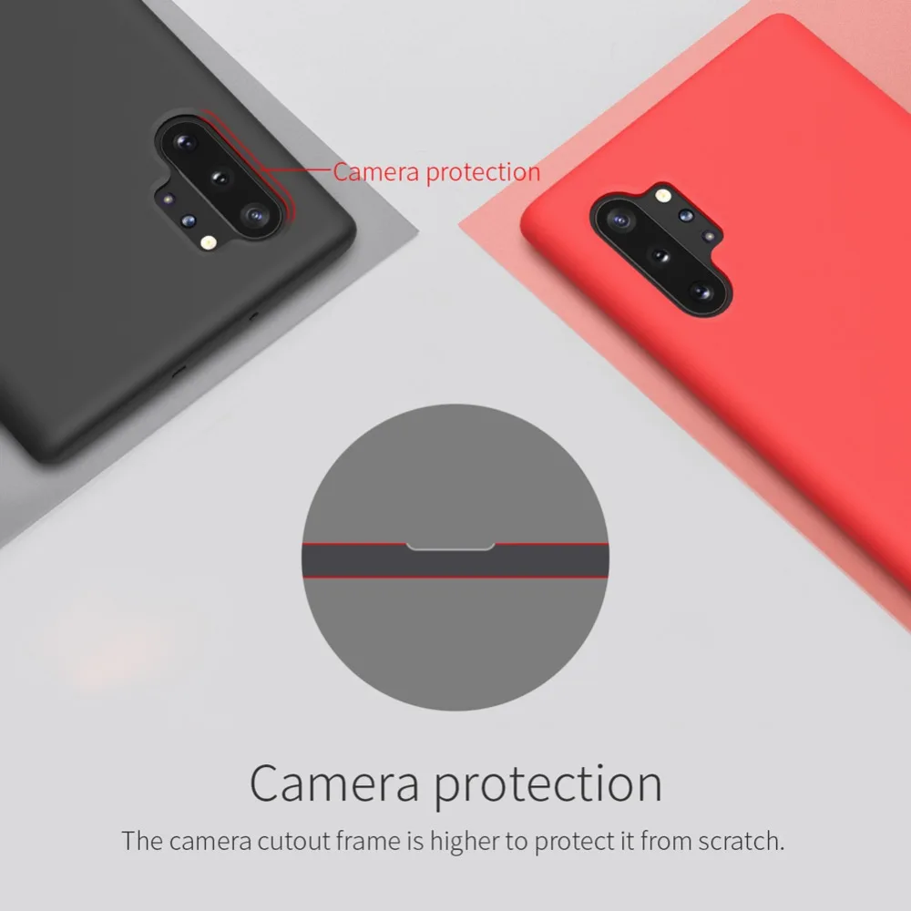 Для samsung Galaxy Note 10 Plus чехол Nillkin Flex роскошный силиконовый мягкий ТПУ задняя крышка для samsung Note 10 Plus Nilkin чехол для телефона