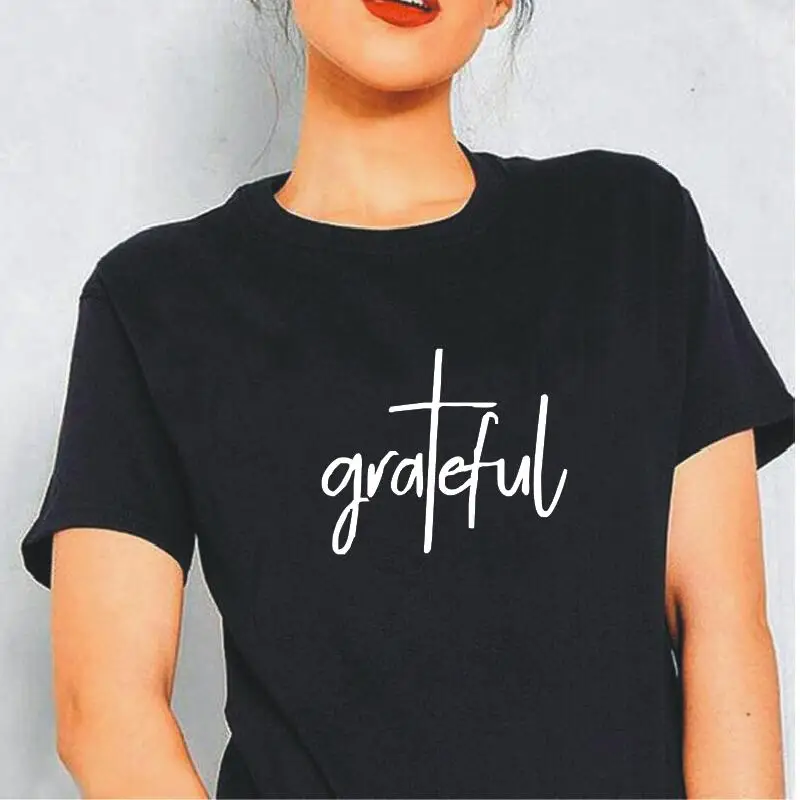 

Новая футболка женская Изделие из хлопка с короткими рукавами на День Благодарения женская футболка в стиле Харадзюку черный, белый цвет св...