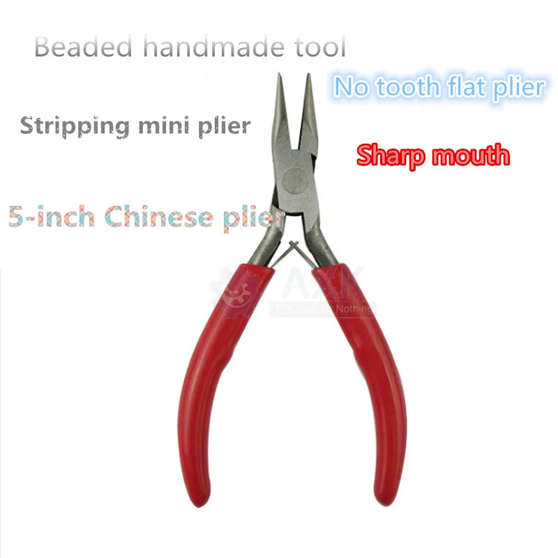 Высококачественные мини Ювелирные плоскогубцы острый нос DIY Инструменты