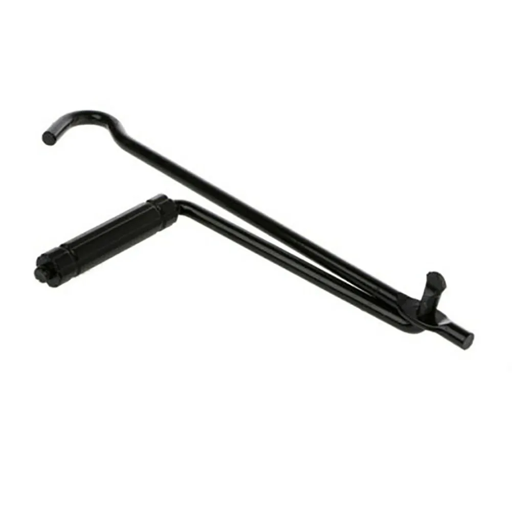 

Wheel Jack Lug Wrench 1 Pc Black Car Emergency Wheel Iron Jack Lug Part