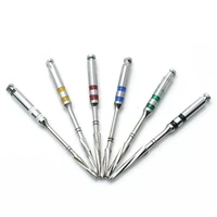 6pcsbox dental instrument metal drills reamers for screw post suppliers multiple tapers dental materials dentist tool