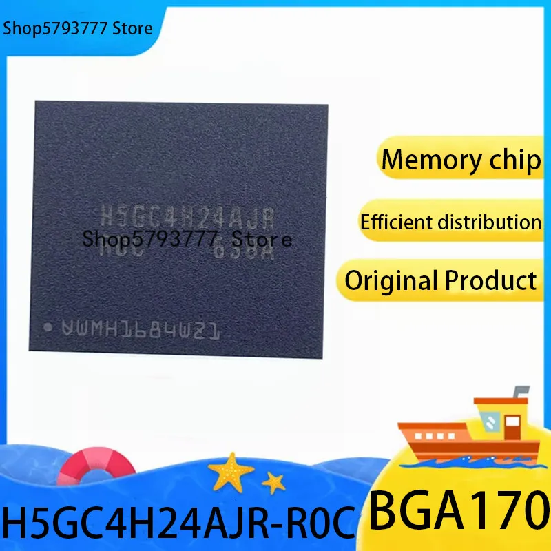 1 шт.-10 шт. 100% Новый оригинальный аутентичный H5GC4H24AJR-R0C BGA H5GC4H24AJR-ROC памяти IC |