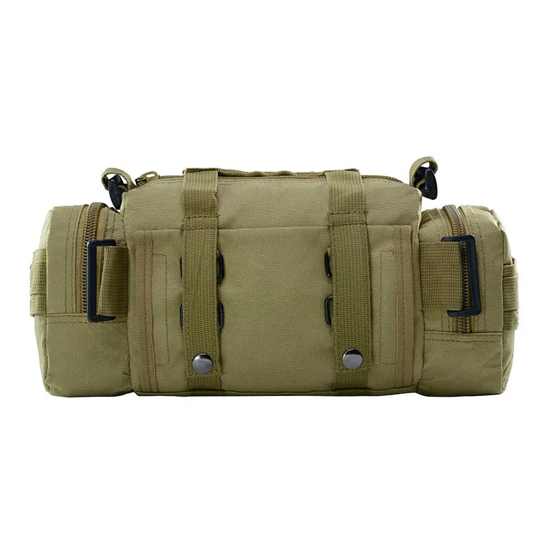 Molle Military Tactical Waist Bag Camping Traveling Hiking Climbing Nylon Shoulder Pack Pouch Outdoor Sports Hunting Gym Bag