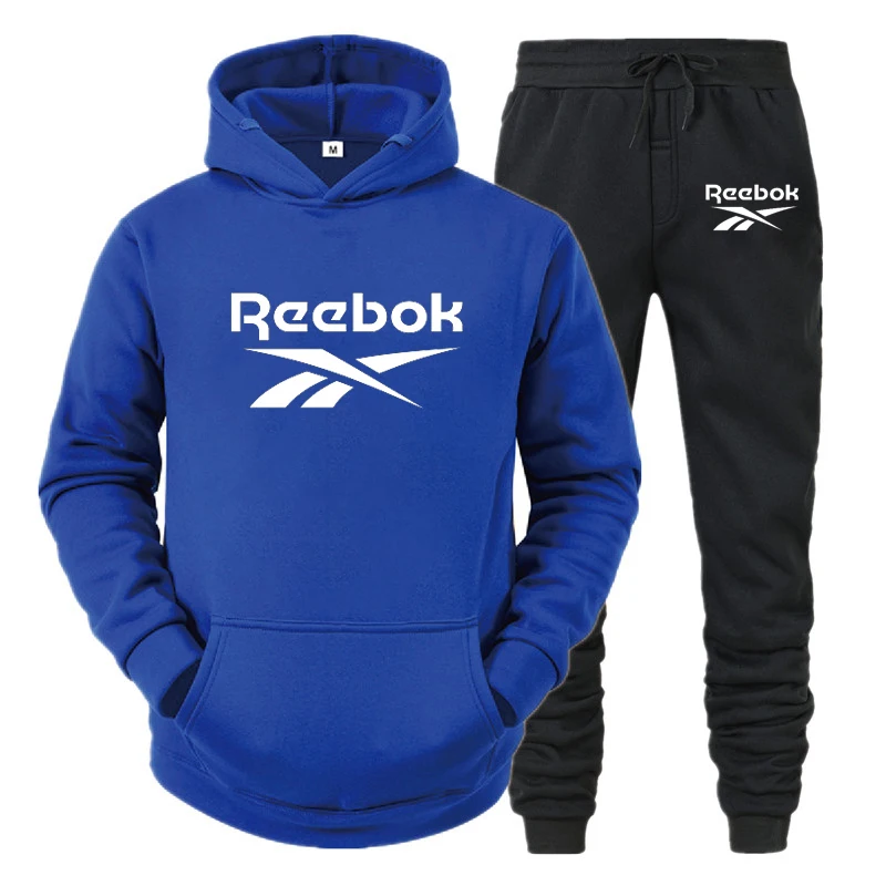 

high quality Tracksuit Men Sets Winter Hoodies Pants 2 Piece Set 2021 Fashion Hoody Men Sweatshirt Sport Joggers Sweatpants Suit