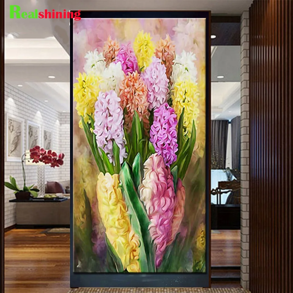 

DIY картина Стразы Букет Лаванды Алмазная вышивка красивый цветок алмазная живопись полная квадратная мозаика большая nбыстро