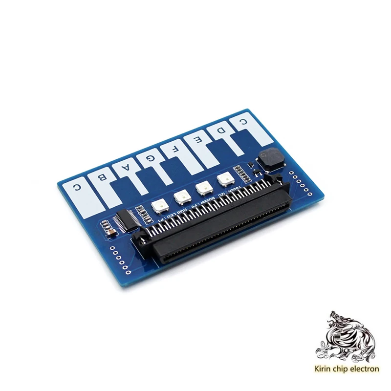 

1pcs / lot micro: bit extension board Mini piano music extension board cool color light / buzzer / key