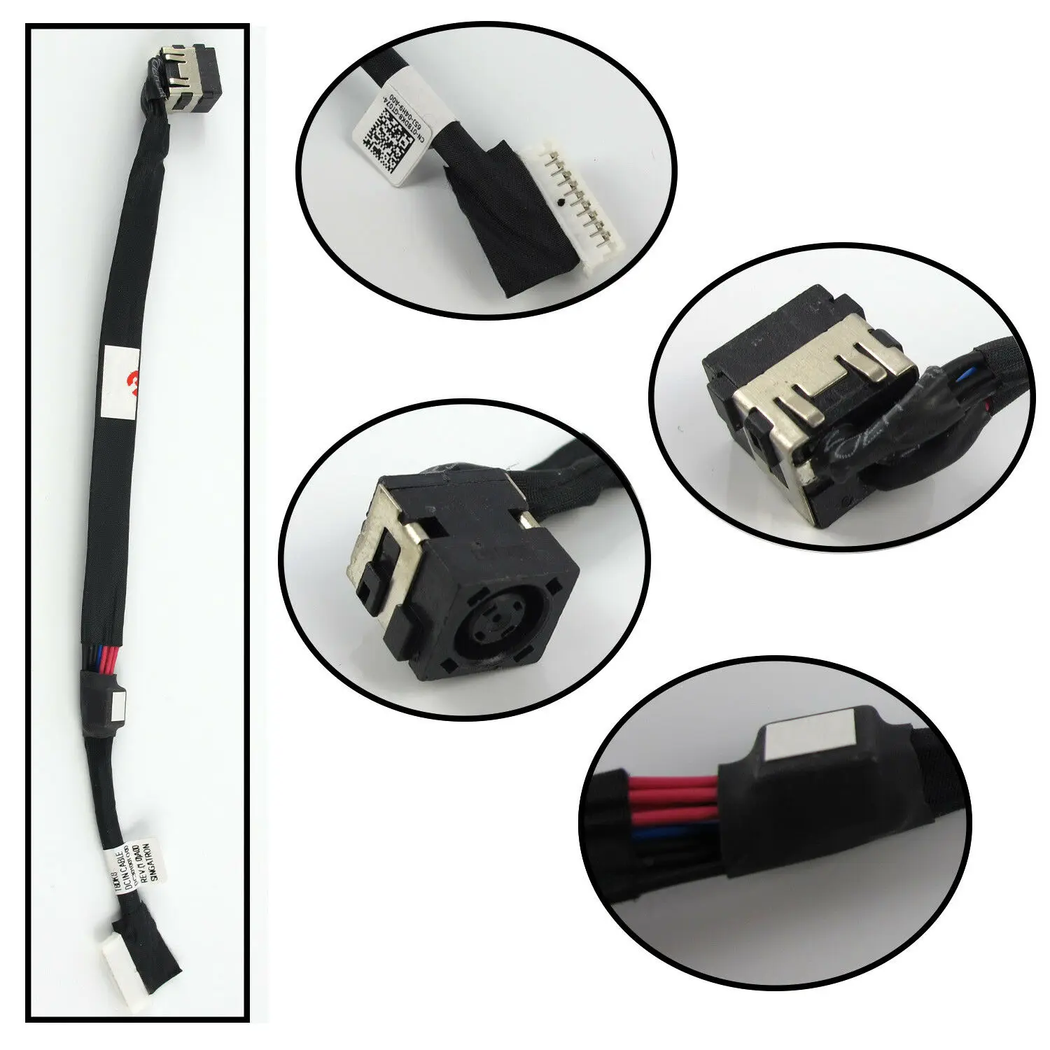 Кабель питания постоянного тока для Dell Alienware 17 R2 R3 P43F001 P43F002|Компьютерные кабели и