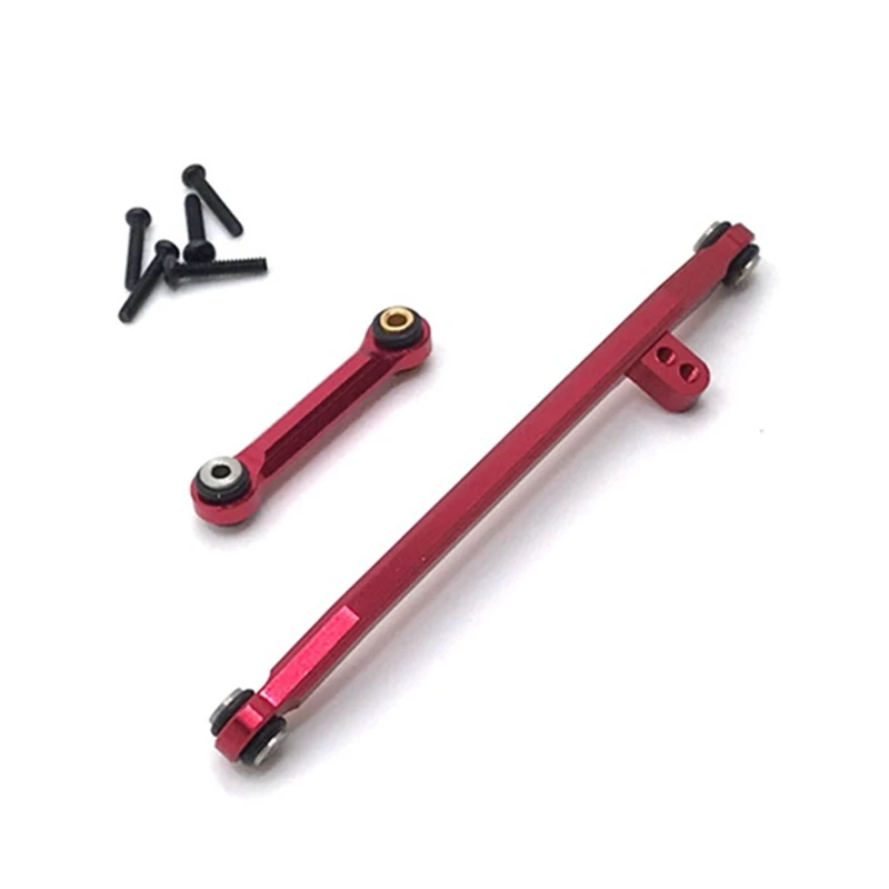 

Metal Steering Links Steering Rod Tie Links Set for Axial SCX24 90081 AXI00001 1/24 RC Crawler Car Upgrade Parts