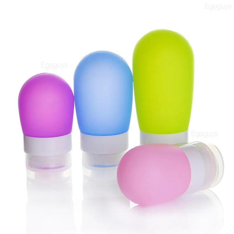 Модные Силиконовые бутылки для путешествий контейнер косметического шампуня