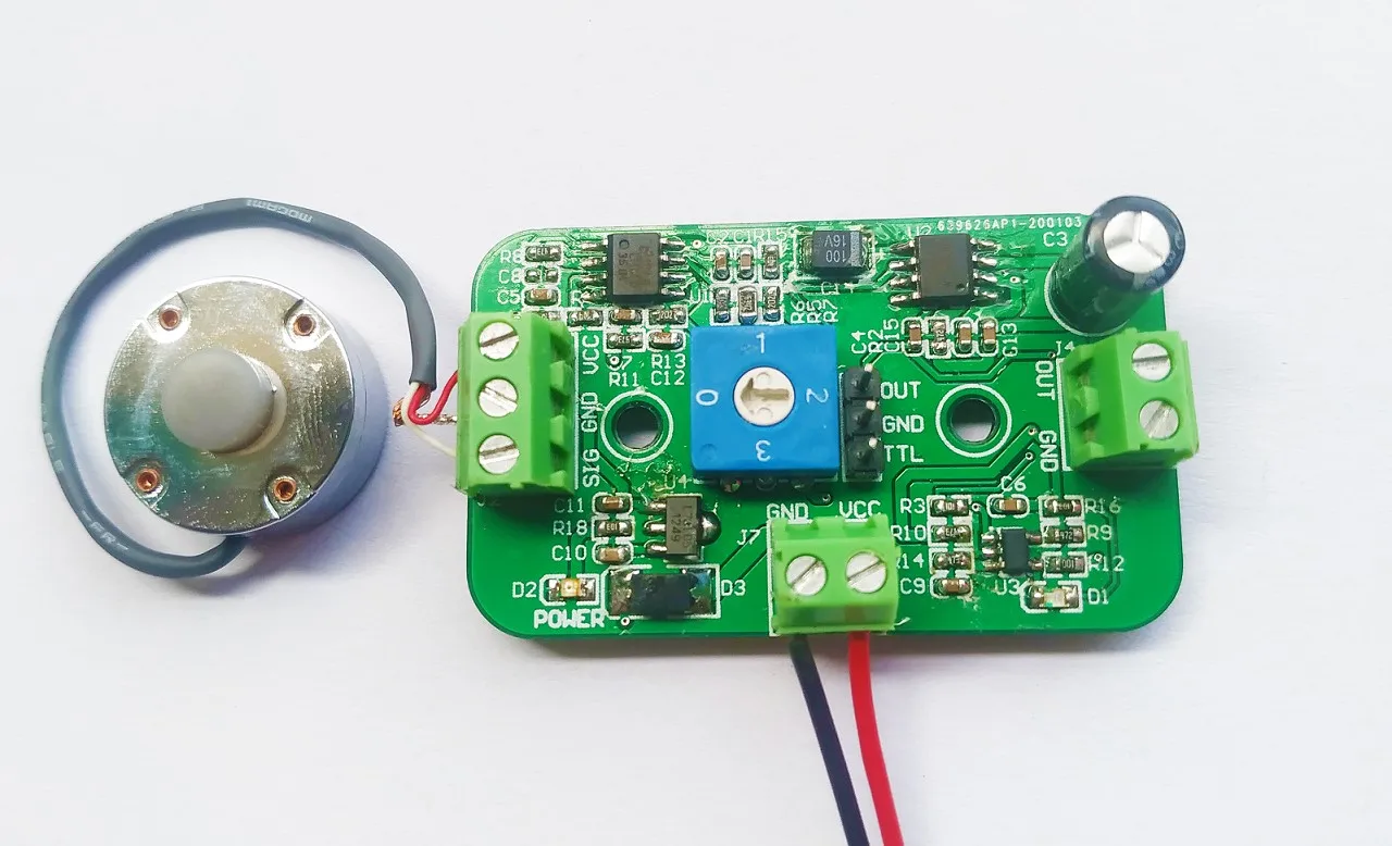 CM01 свяжитесь PVDF Сенсор электронный стетоскоп пульс сердцебиение встроенный