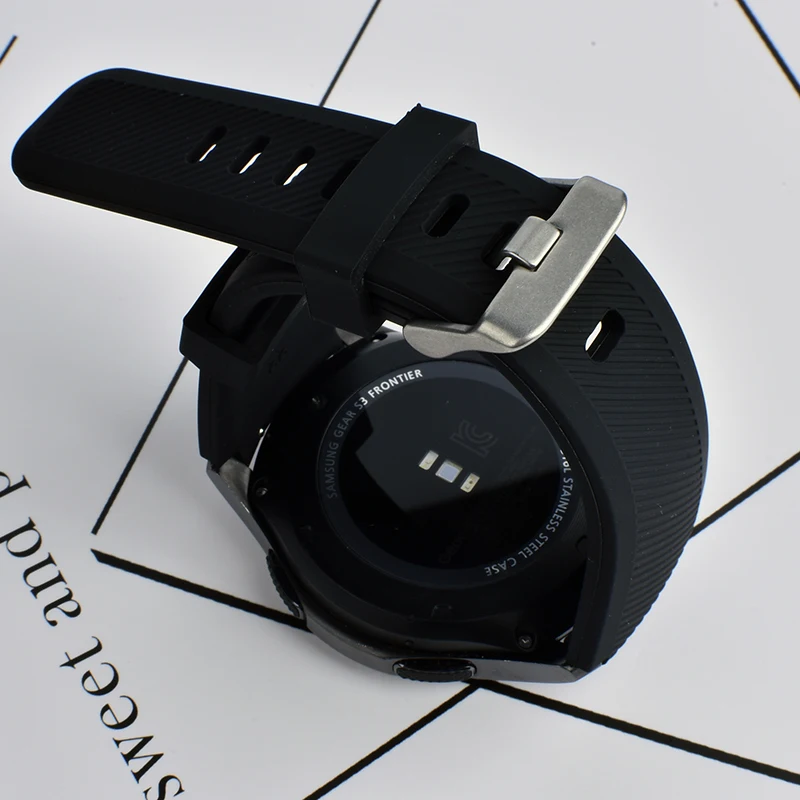 Ремешок для Galaxy watch 46 мм Samsung Gear S3 Frontier strap active 2 42 20/22 ремешок часов huawei gt 2|Ремешки