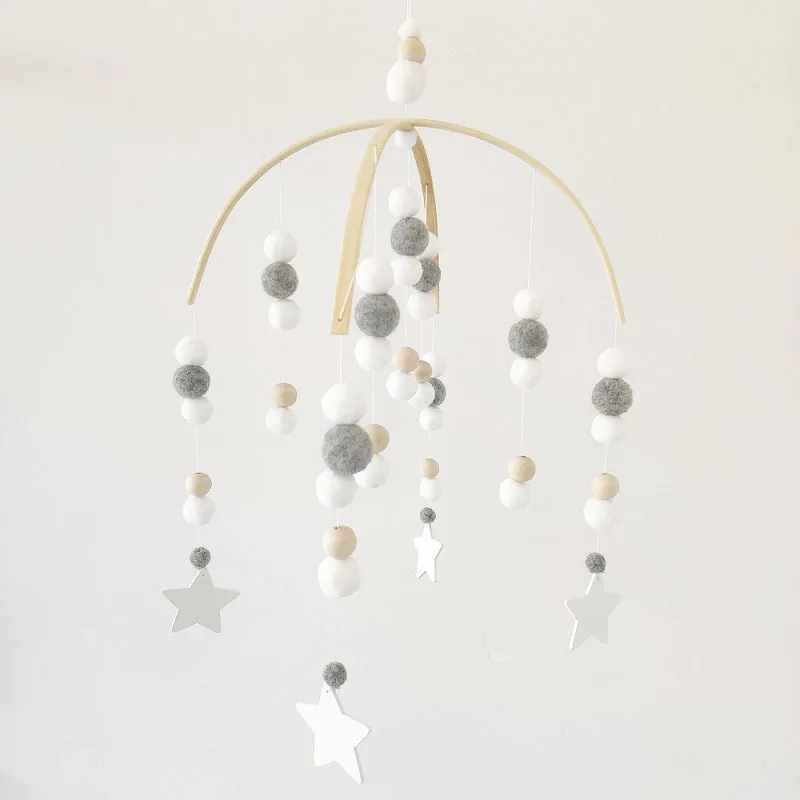 

Wooden bead wind chimes bed jingle
