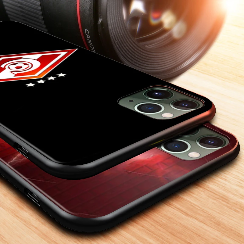 

Black Cover We Spartak Moscow for Apple iPhone 12 Mini 11 XS Pro Max X XR 8 7 6 6S Plus SE 2020 5 5S Phone Case