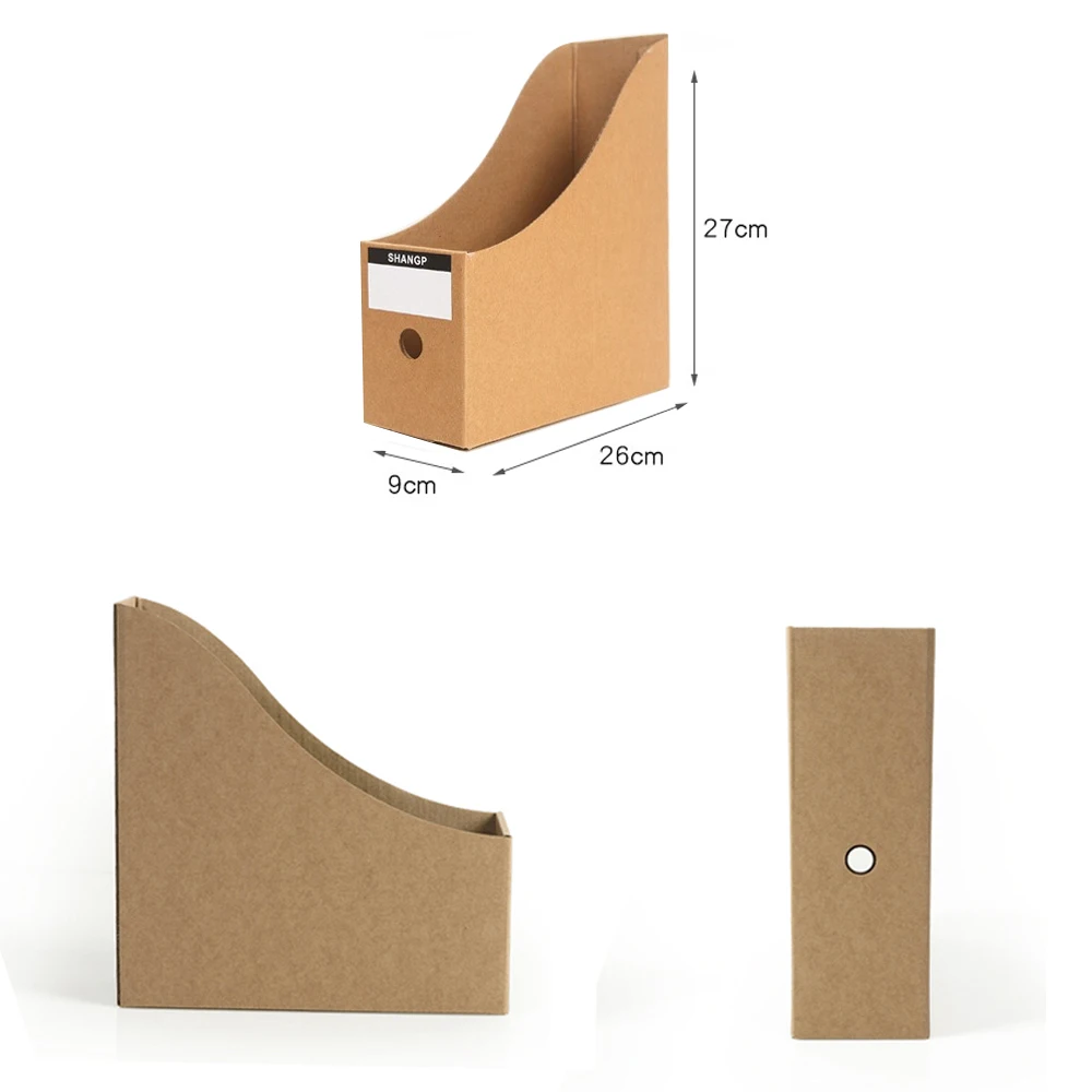 5PCS/Set Magazine School Storage Box Pencil Office Rack File Holder Paper Paperwork Simple Stationery Desk Organiser | Дом и сад