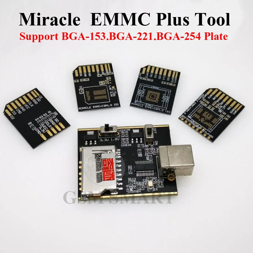 Оригинальный чудо eMMC Plus адаптер инструмент + оборудование 1 0 универсальная
