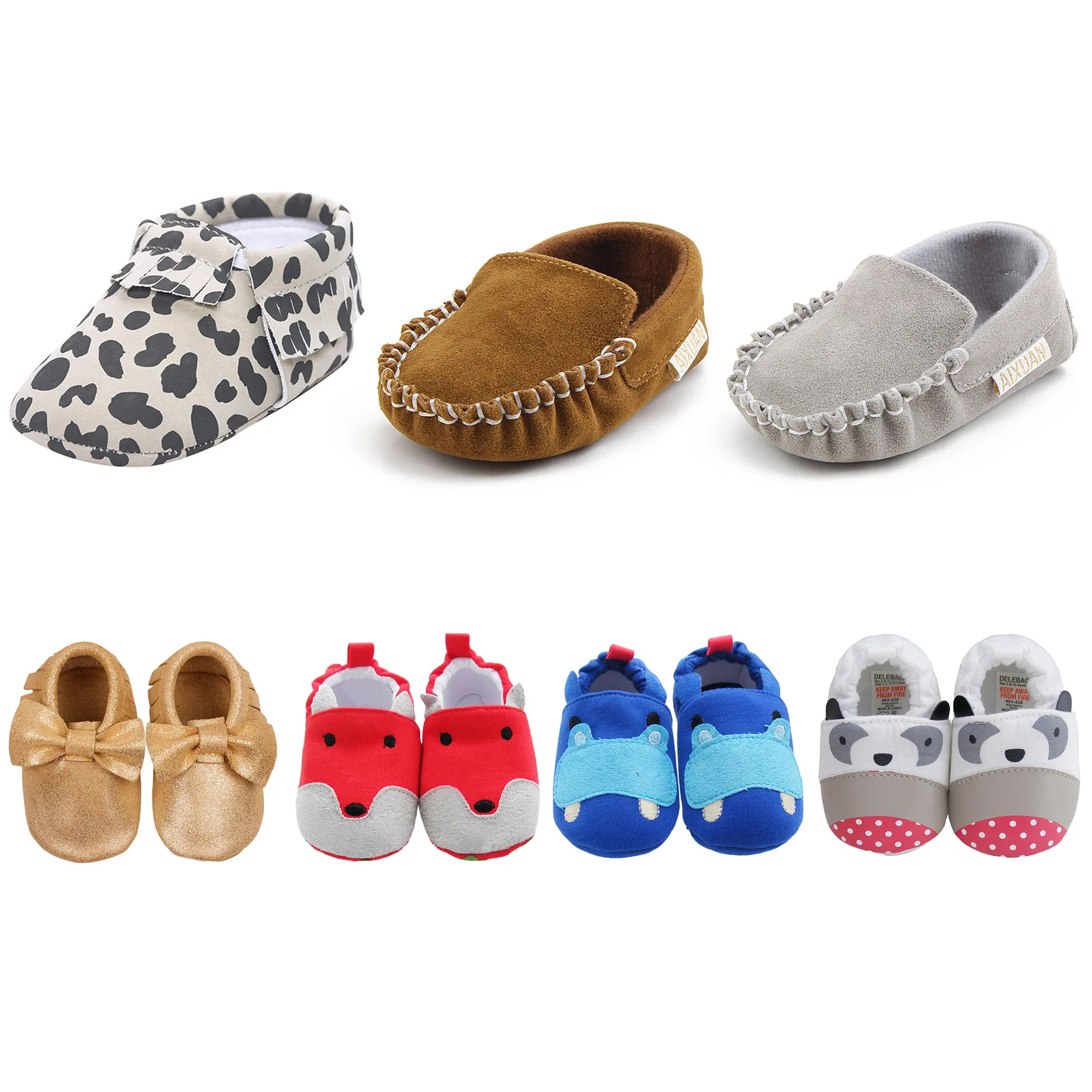 First Walkers 0-24m Baby Girls Shoes Thin Multi-Colored Prewalkers Anti Slip Infant Boys Walking Footwear Cute Toddlers Sneakers
