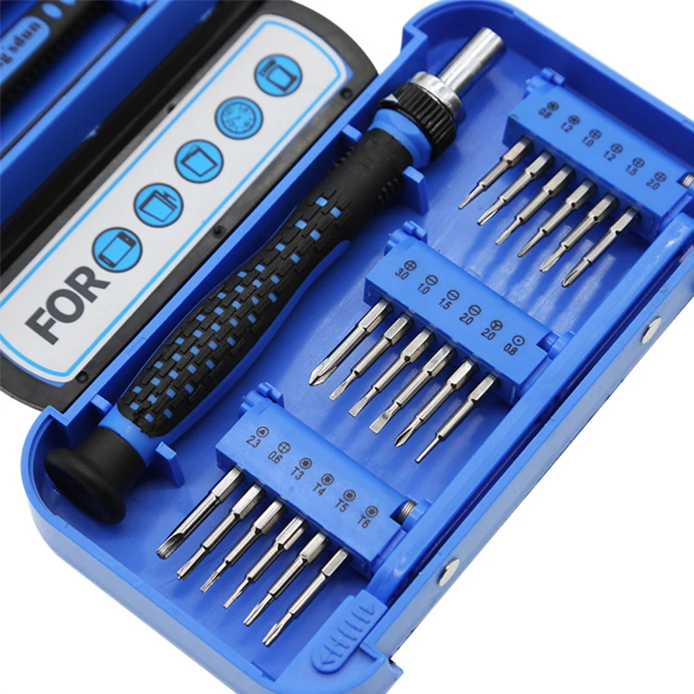 

Screwdrivers Set Precision Screwdriver bit set Laptop Mobile phone Repair Tools Kit Precise Screw Driver Hand tools 24 in 1