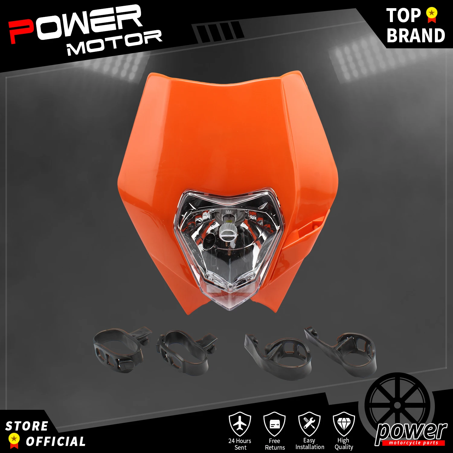 Светодиодные фары для мотоциклов KTM EXC EXCF XC XCF XCW XCFW SX SXF SXS SMR 125 250 350 450 500 505 520 530 |