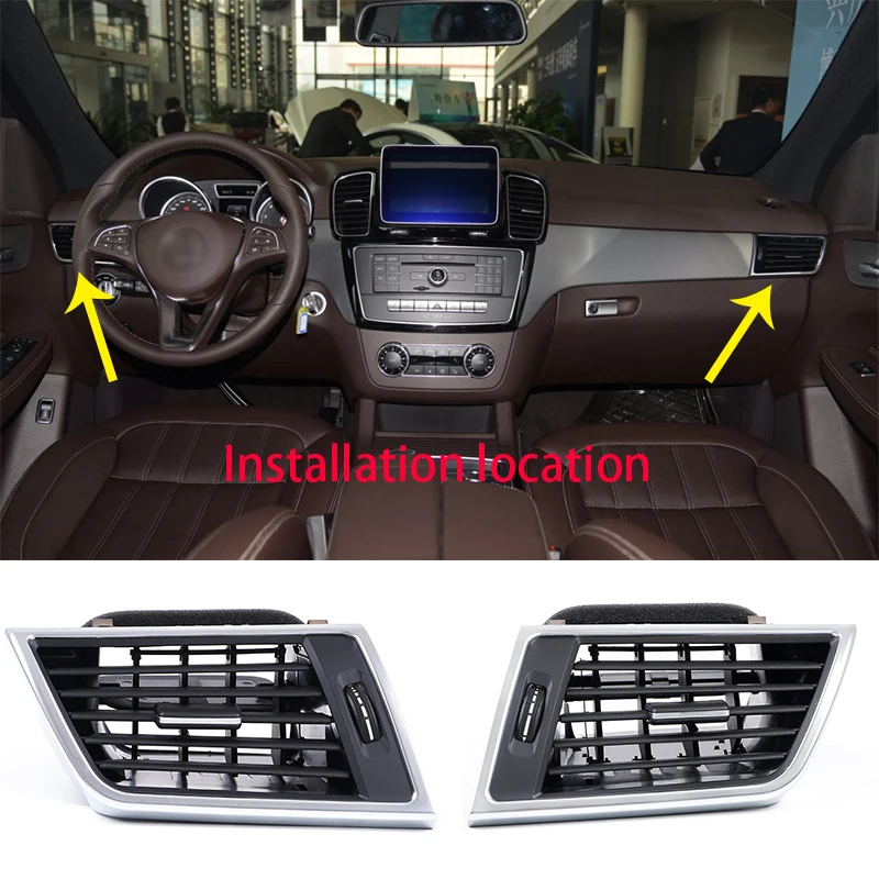 

ABS новые стильные запасные части для панели переменного тока, розетки кондиционера для Mercedes-Benz W166/GLS/ML/GL/GLE