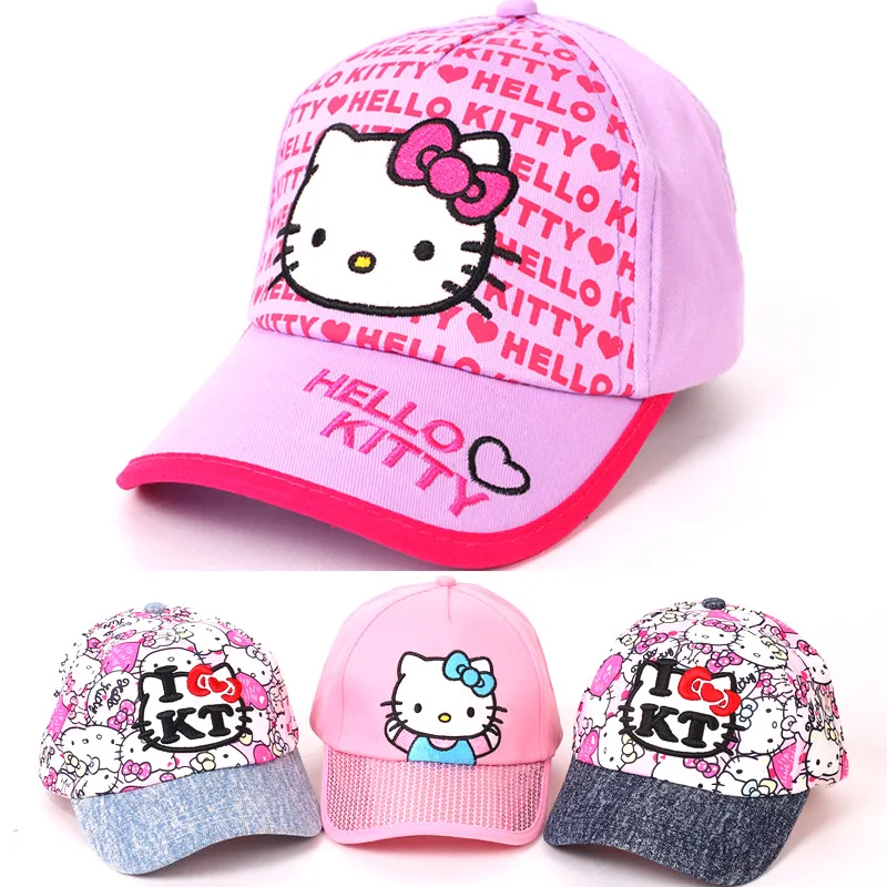 

2021 New Cute Cartoon Kids Baseball Cap Baby Girls Sun Hat Adjustable Children Hip Hop Cap