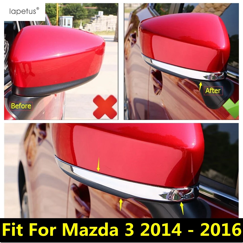Аксессуары для Mazda 3 AXELA хэтчбек седан 2014 2015 2016 боковое зеркало заднего вида