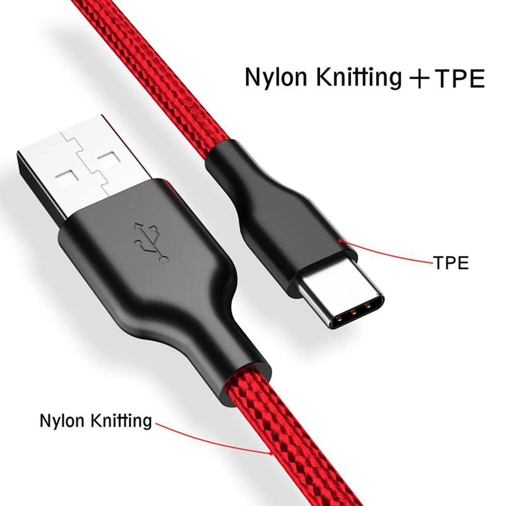 Кабель с разъемом USB типа C Micro кабель для Samsung S9 Galaxy мобильный телефон быстрой
