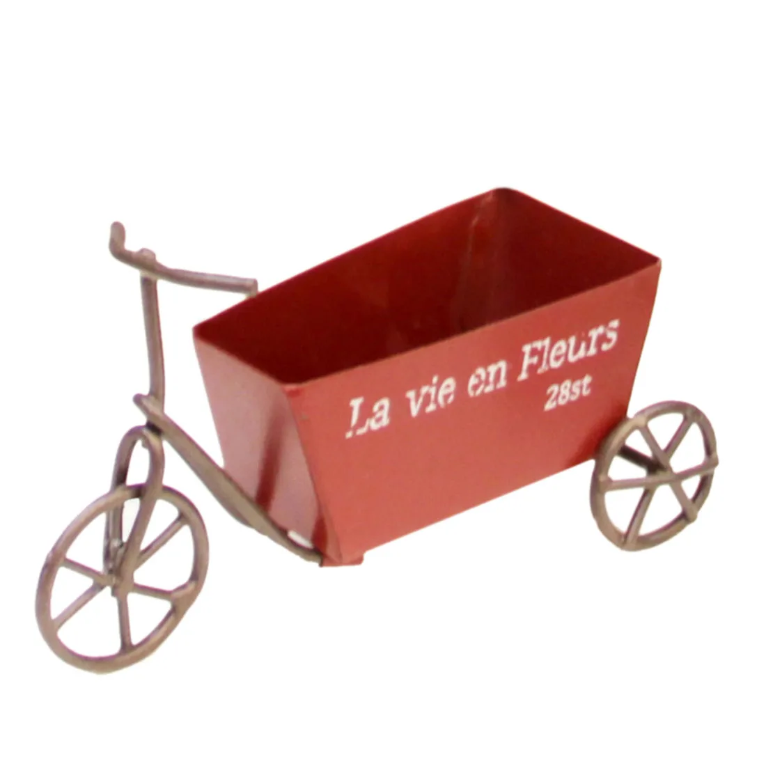 Винтажный мини трехколесный велосипед орнамент металлическая модель мотоцикла