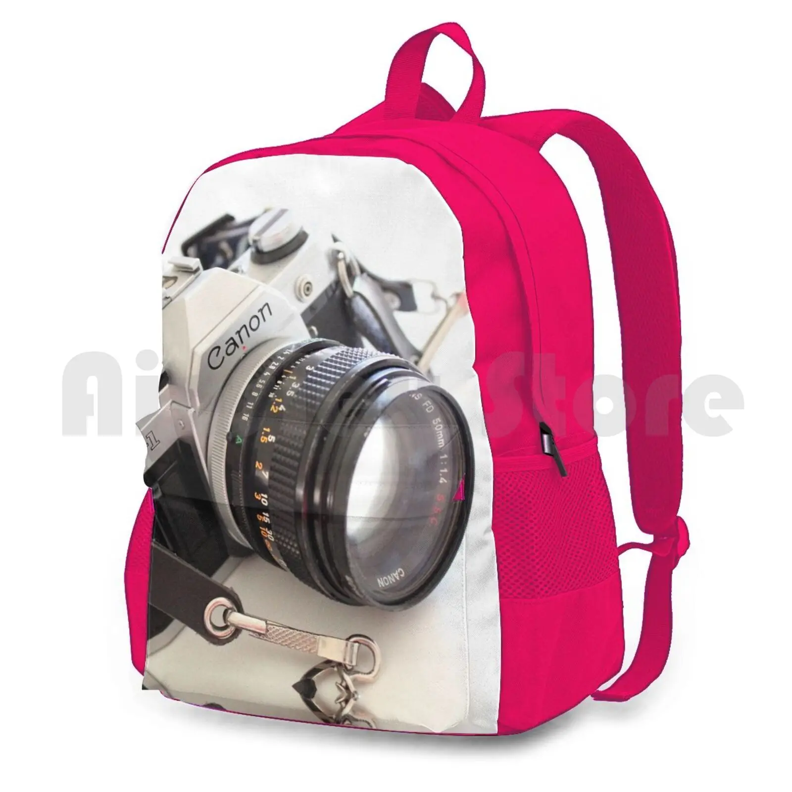 something about the camera outdoor hiking backpack riding climbing sports bag camera vintage old camera canon click lense free global shipping