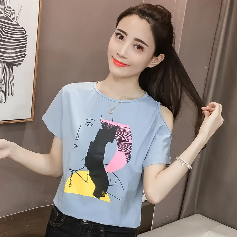 

Summer 2020 short sleeve t shirt Women Top Garment