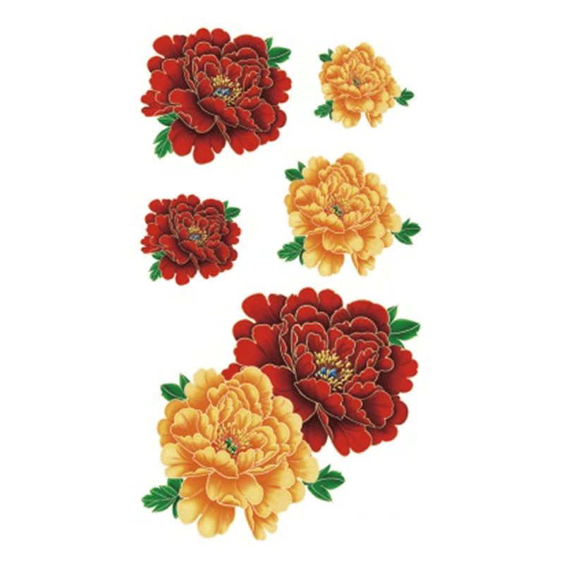 Wyuen 2017 новые горячие водонепроницаемые временные татуировки наклейки для