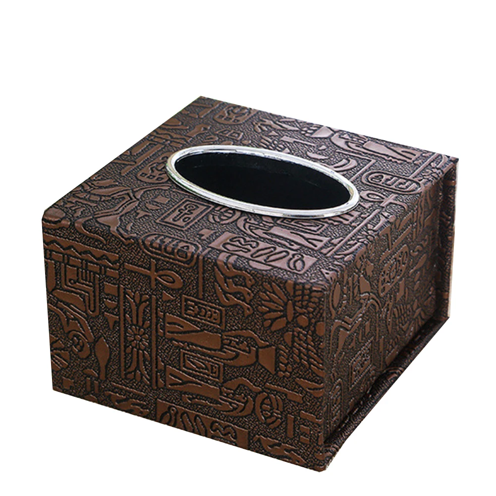 Стильная коробка из нержавеющей стали квадратный держатель для туалетной бумаги