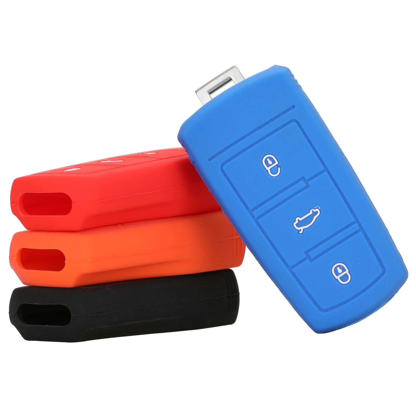 Новый дистанционный 3 кнопки силиконовый чехол для автомобильного ключа Volkswagen VW