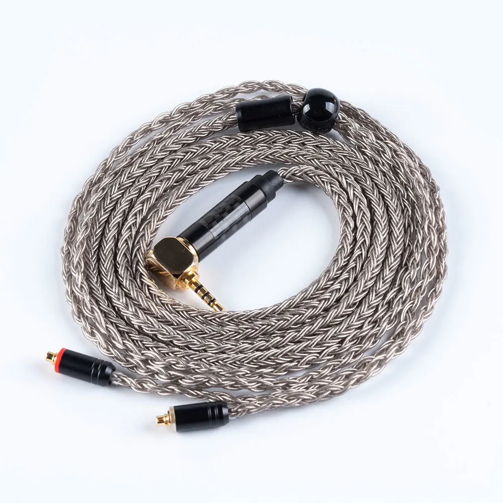 Горячее предложение! Распродажа! HiFiHear 16 Core посеребренный серебряный кабель MMCX/2Pin разъем 4,4/3,5/2,5 мм для V90 ZS10 PRO CCA C16 C12 QT5