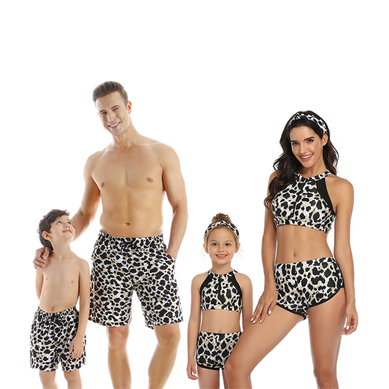 

2021 New Ladies Swimwear Elegant And Fashionable Family Suits