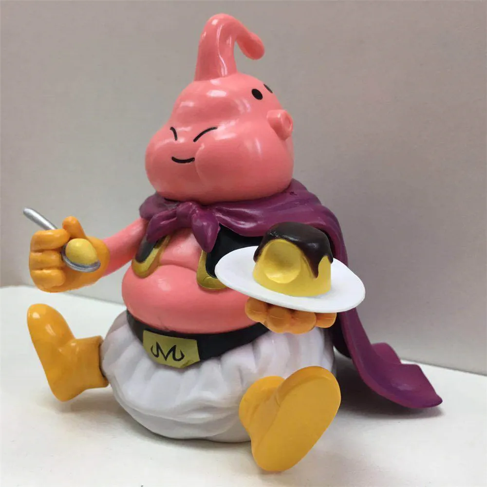 Majin Buu Anime Figures Dragon Ball Z PVC Toys Eating Foods DBZ Action Figma Model Fat Brinquedos Kids Doll Decor Home Gift | Игрушки и