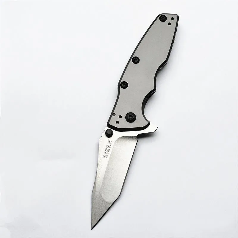 

Kershaw 3920 Folding Knife Portable Outdoor Body Defense 8cr13mov Blade All Steel Titanium Handle Camping Survival Tactics Tool